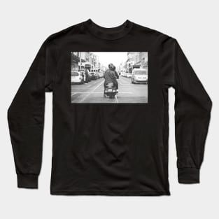 Scooter on Smith Street Long Sleeve T-Shirt